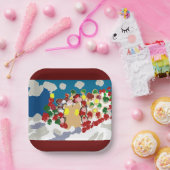 Assiettes En Carton Maison en pain d'épices et Gumdorp (Fête)