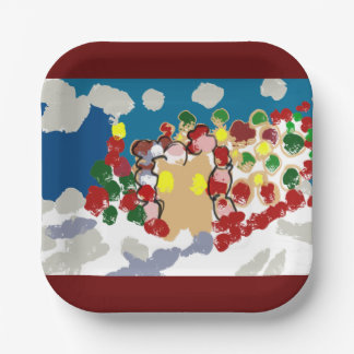 Assiettes En Carton Maison en pain d'épices et Gumdorp