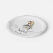 Assiettes En Carton Maison Gnome de Noël pour les Fêtes (Angle)