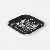 Assiettes En Carton Maison hantée Famille Halloween (Angulaire)