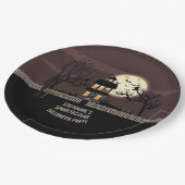Assiettes En Carton Maison haunted (Angle)
