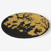 Assiettes En Carton Maison haunted (Angle)