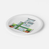 Assiettes En Carton Maison Multistorey (Angle)