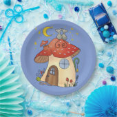 Assiettes En Carton Maison pas fameuse (Fête)