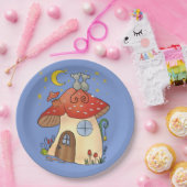 Assiettes En Carton Maison pas fameuse (Fête)