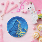 Assiettes En Carton Majestic Matterhorn (Fête)