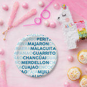 Assiettes En Carton Malaguita (Fête)