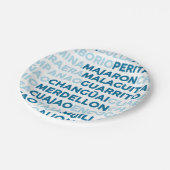 Assiettes En Carton Malaguita (Angle)