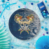 Assiettes En Carton Malheureusement sirènes à l'ancre (Fête)