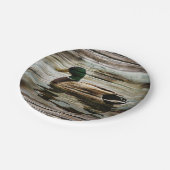 Assiettes En Carton Mallard Duck (Angle)