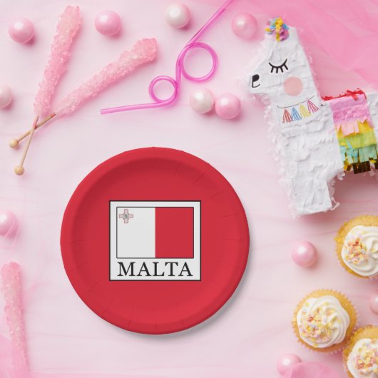 Assiettes En Carton Malte (Fête)