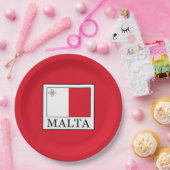 Assiettes En Carton Malte (Fête)