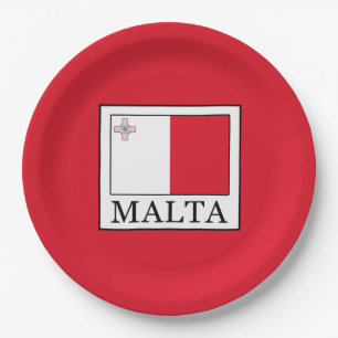 Assiettes En Carton Malte