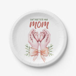 Assiettes En Carton Maman