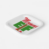 Assiettes En Carton Maman Elf (Angulaire)