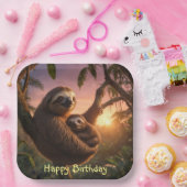 Assiettes En Carton Maman et la fellation des bébés (Fête)