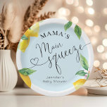 Assiettes En Carton Mamas citron bleu principal serrer les serviettes<br><div class="desc">Mamas citron bleu principal presser serviettes baby shower Plaques en papier Produits correspondants disponibles.</div>