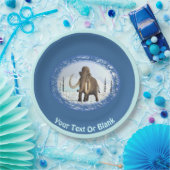 Assiettes En Carton Mammoth laineux (Fête)