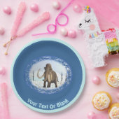 Assiettes En Carton Mammoth laineux (Fête)