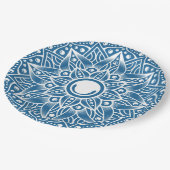 Assiettes En Carton Mandala de luxe 16 (Angle)