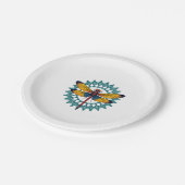 Assiettes En Carton Mandala Dragonfly - Lotus Flower Insect Lover Ento (Angle)