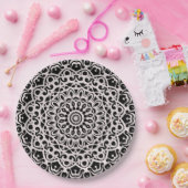 Assiettes En Carton Mandala G385 (Fête)