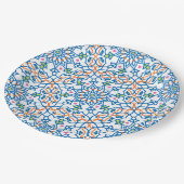 Assiettes En Carton Mandala Inspiration 3 (Angle)