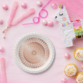 Assiettes En Carton Mandala rose Gold (Fête)
