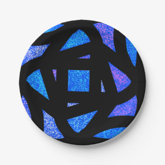 Assiettes En Carton Mandala Sparkles
