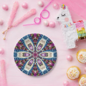 Assiettes En Carton Mandala unique (Fête)