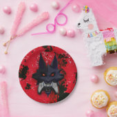 Assiettes En Carton manger dans le style (Fête)