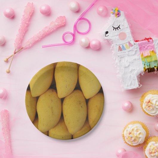 Assiettes En Carton Mango (Fête)