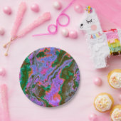 Assiettes En Carton Marbre aigre (Fête)