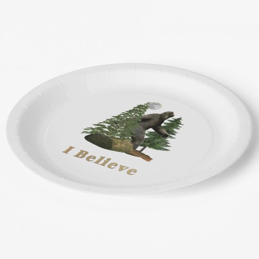 Assiettes En Carton Marchandises Bigfoot (Angle)