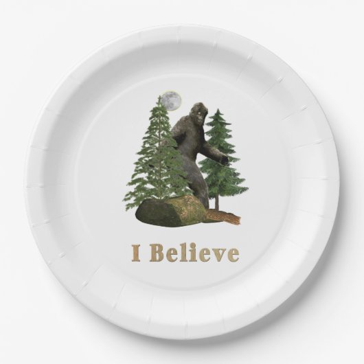 Assiettes En Carton Marchandises Bigfoot (Devant)