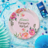 Assiettes En Carton marché d'agriculteurs (Fête)