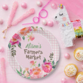 Assiettes En Carton marché d'agriculteurs (Fête)