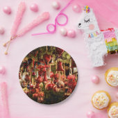 Assiettes En Carton Marché de Noël (Fête)