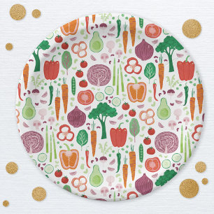 Assiettes En Carton Marché de producteurs de légumes cultivés localeme