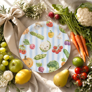 Assiettes En Carton Marché de producteurs Little Sprout Baby Shower ga
