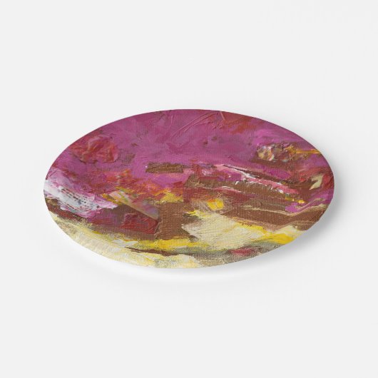 Assiettes En Carton Marchez-moi à travers (Angle)