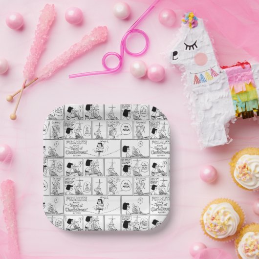 Assiettes En Carton Marcie & Pepperment Patty En Classe (Fête)