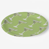 Assiettes En Carton Margarita Green (Angle)