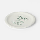 Assiettes En Carton Margaritas & Mariage Bachelorette Week-end (Angle)