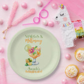 Assiettes En Carton Margs et Matrimony Tequila & Fiesta Enterrement de (Fête)