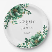 Assiettes En Carton Mariage (Devant)