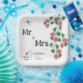 Assiettes En Carton Mariage (Fête)