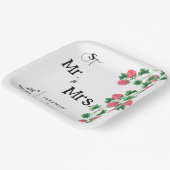 Assiettes En Carton Mariage (Angulaire)