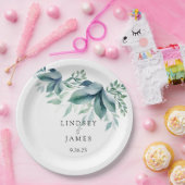 Assiettes En Carton Mariage (Fête)