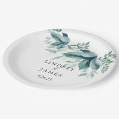 Assiettes En Carton Mariage (Angle)